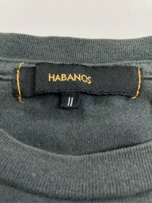 HABANOS/Tシャツ/カットソー/トップス/グレー/Ⅱ