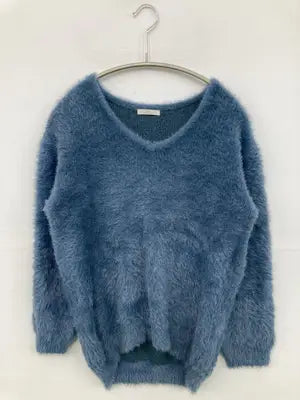 ITEMS/アイテムズ/ニット/セーター/トップス/ブルー/Free