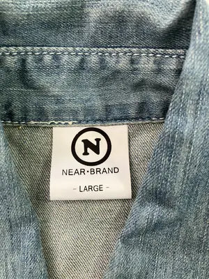 NEAR・BRAND/シャツ/ブラウス/トップス/ブルー/LARGE