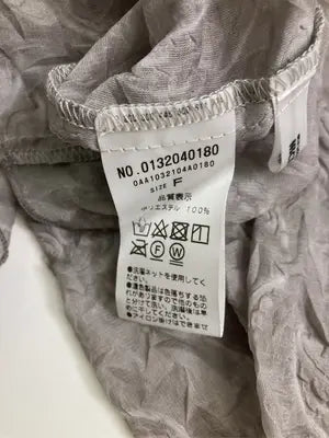 NICE CLAUP/ナイスクラップ/Tシャツ/カットソー/トップス/グレー/F