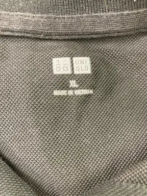 UNIQLO/ユニクロ/ポロシャツ/トップス/ブラック/XL