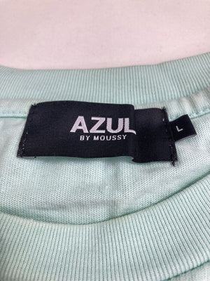 AZUL by MOUSSY/アズールバイマウジー/Tシャツ/カットソー/トップス/ライトグリーン/L