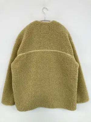 ZARA/ザラ/ノーカラーコート/ジャケット/アウター/ベージュ/EUR S/USA S/MEX 26