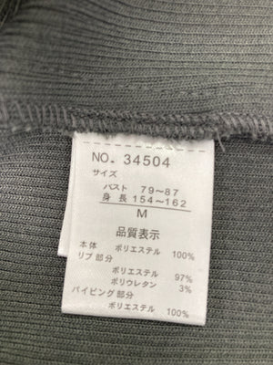 ビジネスシャツ/トップス/グレー/M