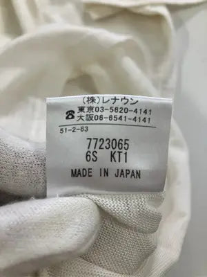 DeuxChants/Tシャツ/カットソー/トップス/ホワイト/L