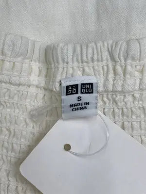 UNIQLO/ユニクロ/ワンピース/ワンピース/ドレス/ホワイト/S