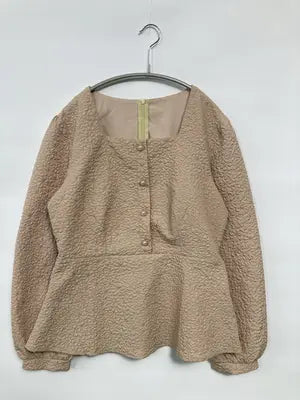 PAYC LOSET/シャツ/ブラウス/トップス/ベージュ/L