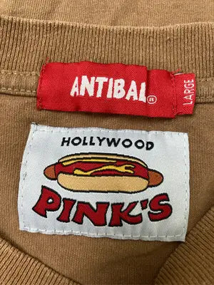 ANTIBAL/アンチバル/Tシャツ/カットソー/トップス/ブラウン/LARGE