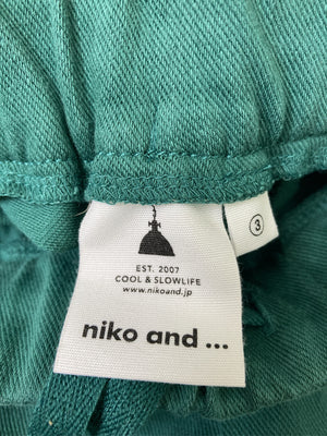 niko and .../ニコアンド/スウェットパンツ/パンツ/グリーン/3