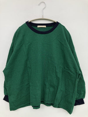 JUST COLLECTION/ジャストコレクション/Tシャツ/カットソー/トップス/グリーン/F