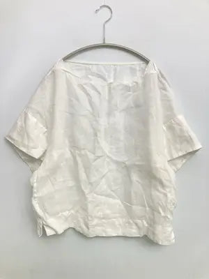 MACPHEE/マカフィー/Tシャツ/カットソー/トップス/ホワイト/36