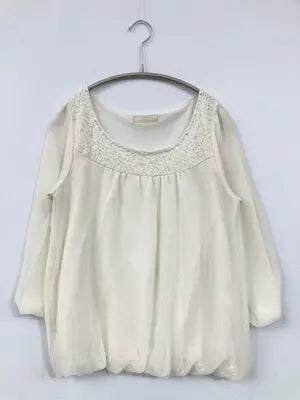 any sis/エニィスィス/Tシャツ/カットソー/トップス/ホワイト/2      B 81-85     T 158-164