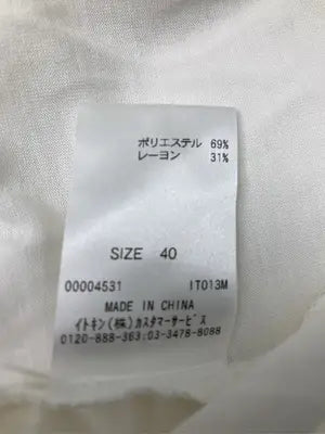 ofuon/オフオン/Tシャツ/カットソー/トップス/ホワイト/40