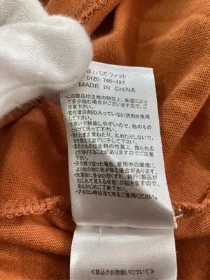Adoon plain/アドーンプレーン/Tシャツ/カットソー/トップス/オレンジ/F