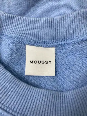 MOUSSY/マウジー/スウェット/トップス/スカイブルー/F