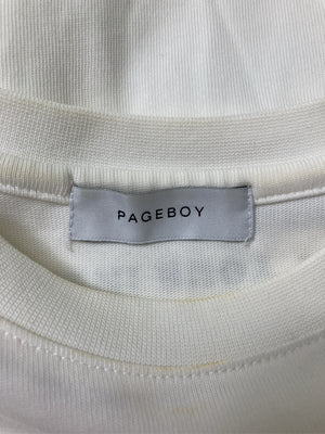 PAGE BOY/ページボーイ/Tシャツ/カットソー/トップス/ホワイト/F