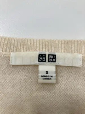 UNIQLO/ユニクロ/ニット/セーター/トップス/ベージュ/S