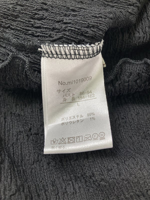 mily bilet/シャツ/ブラウス/トップス/ブラック/L