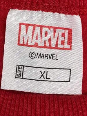 MARVEL/マーベル/スウェット/トップス/レッド/XL