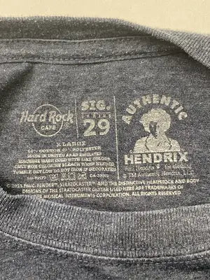 Hard Rock CAFE/ハードロックカフェ/Tシャツ/カットソー/トップス/グレー/XLARGE