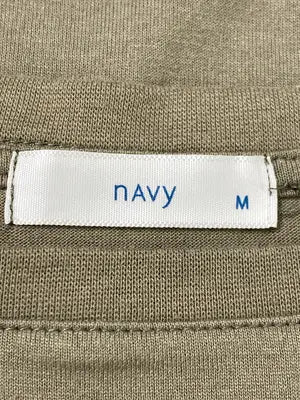 NAVY/ネイビー/Tシャツ/カットソー/トップス/カーキ/M