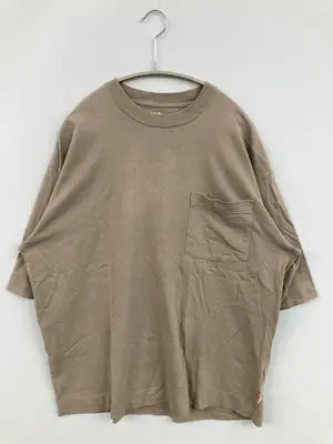 coen/コーエン/Tシャツ/カットソー/トップス/ブラウン/LARGE