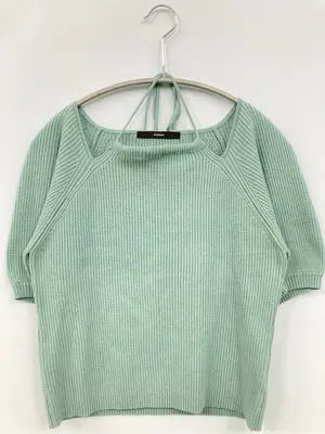 Kasane/カサネ/Tシャツ/カットソー/トップス/ライトグリーン/F