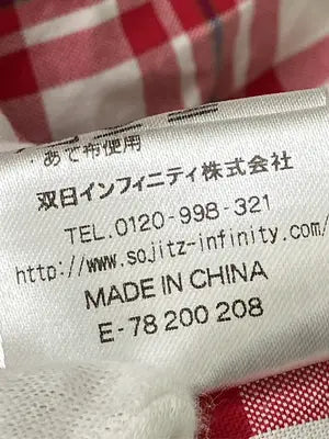 McGREGOR/マックレガー/シャツ/ブラウス/トップス/レッド/M