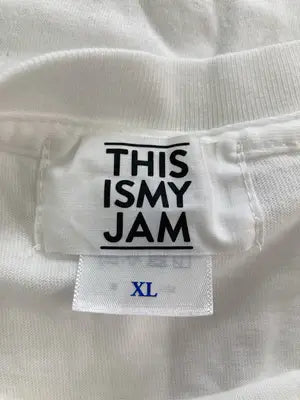THIS ISMY JAM/Tシャツ/カットソー/トップス/ホワイト/XL