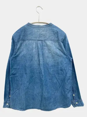 Samansa Mos2 blue/サマンサモスモスブルー/シャツ/ブラウス/トップス/ブルー/M