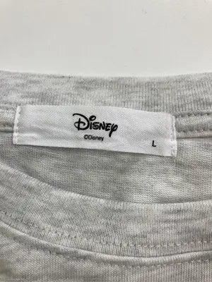 Disney/ディズニー/Tシャツ/カットソー/トップス/グレー/L