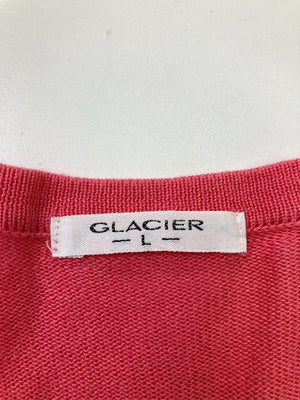 GLACIER/グラシア/カーディガン/ボレロ/トップス/レッド/L