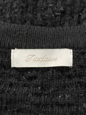 Tiaclasse/カーディガン/ボレロ/トップス/ブラック/M