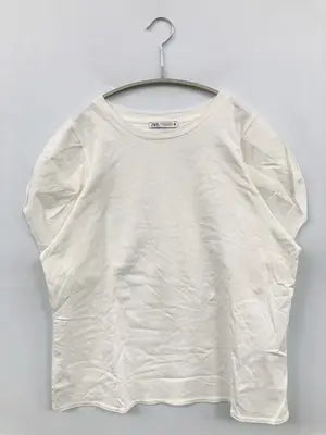 ZARA/ザラ/Tシャツ/カットソー/トップス/ホワイト/USA M