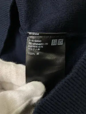 UNIQLO/ユニクロ/ニット/セーター/トップス/ネイビー/M