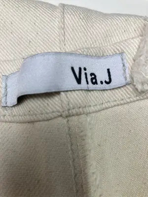 Via.J/ヴィアジェイ/サロペット/オーバーオール/オールインワン・サロペット/アイボリー
