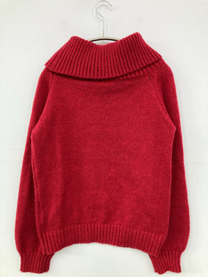 ニット/セーター/トップス/レッド/xs