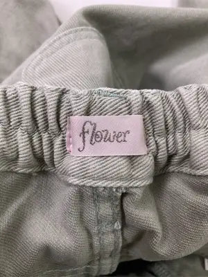 flower/フラワー/デニムパンツ/パンツ/ライトグリーン/F
