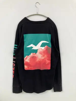 HOLLISTER/ホリスター/Tシャツ/カットソー/トップス/ブラック/L
