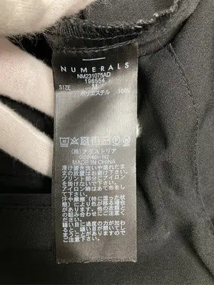 NUMERALS/スラックス/パンツ/ブラック/M