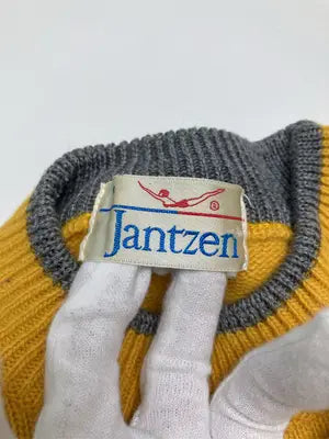 JANTZEN/ジャンセン/ニット/セーター/トップス/イエロー/M