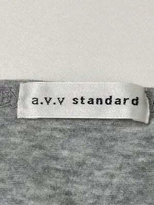 a.v.v standard/アーヴェヴェスタンダード/Tシャツ/カットソー/トップス/グレー/38