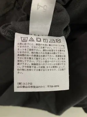 UNIQLO/ユニクロ/Tシャツ/カットソー/トップス/ブラック/L
