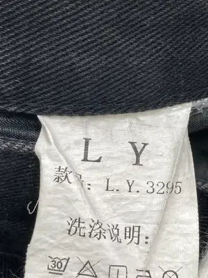 LY/カーゴパンツ/パンツ/ブラック/M