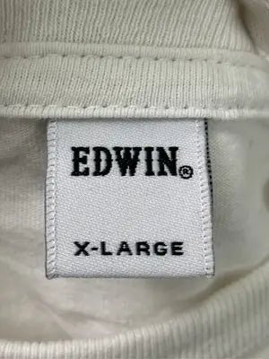 EDWIN/エドウィン/Tシャツ/カットソー/トップス/ホワイト/XL
