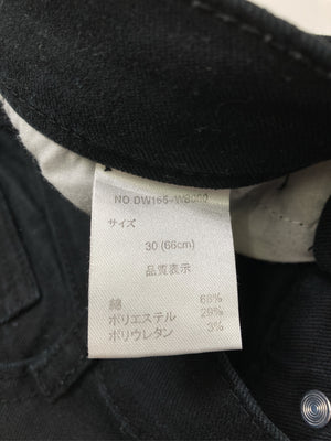 Real Standard/リアルスタンダード/デニムパンツ/パンツ/ブラック/30