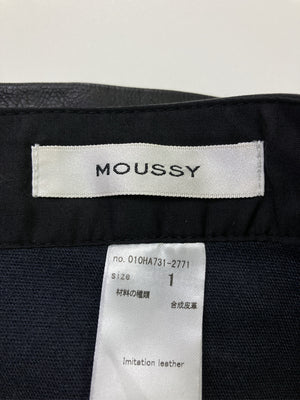 MOUSSY/マウジー/ミモレ/半端丈スカート/スカート/ブラック/1