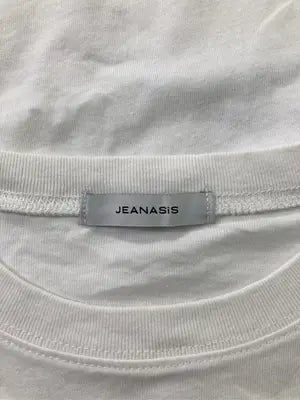 JEANASIS/ジーナシス/Tシャツ/カットソー/トップス/ホワイト/F