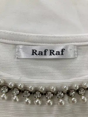 RafRaf/ラフラフ/Tシャツ/カットソー/トップス/ホワイト/M