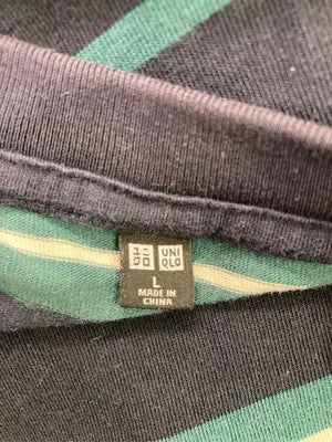 UNIQLO/ユニクロ/Tシャツ/カットソー/トップス/ネイビー/L